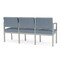 Lesro Lenox 3 Seat Tandem Seating W/ No Center Arms, 64.5 in W 24.5 in L 32 in H LS3101 - alternate 3